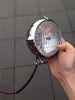 KOPLAMP BATES STYLE CHROOM MET CLEAR LENS 4.5 INCH