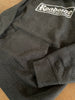 ROADSIDE SCRIPT HOODIE DARK GREY