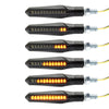 LED Turn Signals Black Sequential