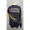 Sweater let's make choppers great again black