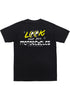 MOONEYES X LOSER MACHINE LOOK OUT POCKET TEE BLACK