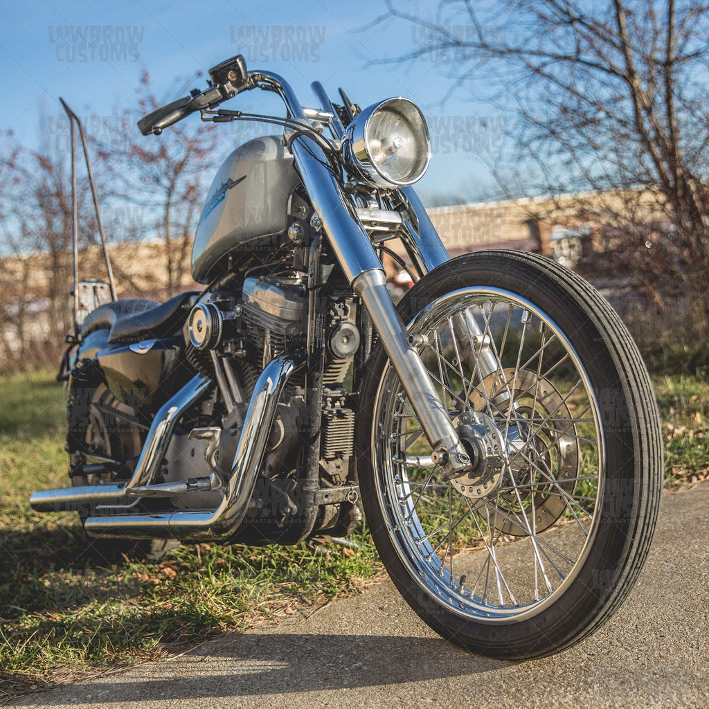 LOWBROW FORK SHROUDS COVER 39MM ZWART – roadsiderepairshop