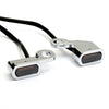Mini LED Turn Signals for Handlebar Switch of H-D Softail, Dyna, XL, chrome
