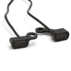 Mini LED turn signals for handlebar switch Sportster 2014 up, black