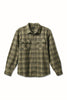 BOWERY HEAVY WEIGHT L/S FLANNEL - MILITARY OLIVE/BLACK
