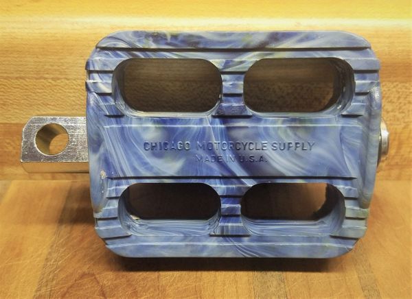 kicker pedal FABER CYCLE KICKER PEDAL CHICAGO MOTORCYCLE BLUE – Roadside Repair Shop