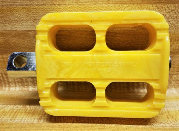 kicker pedal FABER CYCLE KICKER PEDAL CHICAGO MOTORCYCLE YELLOW – Roadside Repair Shop