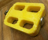 FABER CYCLE KICKER PEDAL CHICAGO MOTORCYCLE YELLOW