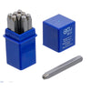 Set of impact numbers 3 mm