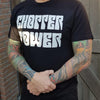T-shirt chopper power black