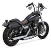 VANCE & HINES TWIN SLASH 3-1/4" SLIP ON UITLAAT CHROOM