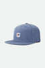 Brixton alton MP snapback - washed slate